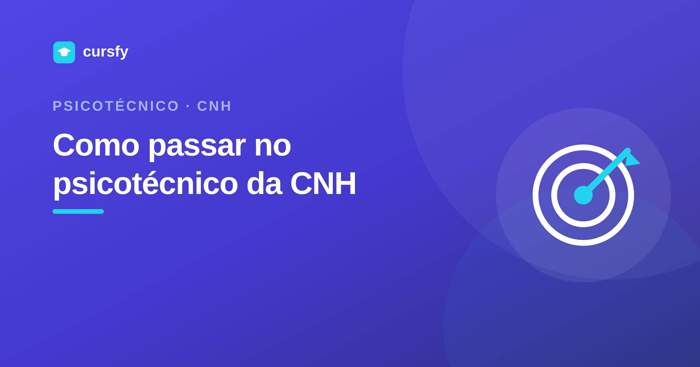 Ilustração do artigo Como passar no psicotécnico da CNH, da Cursfy