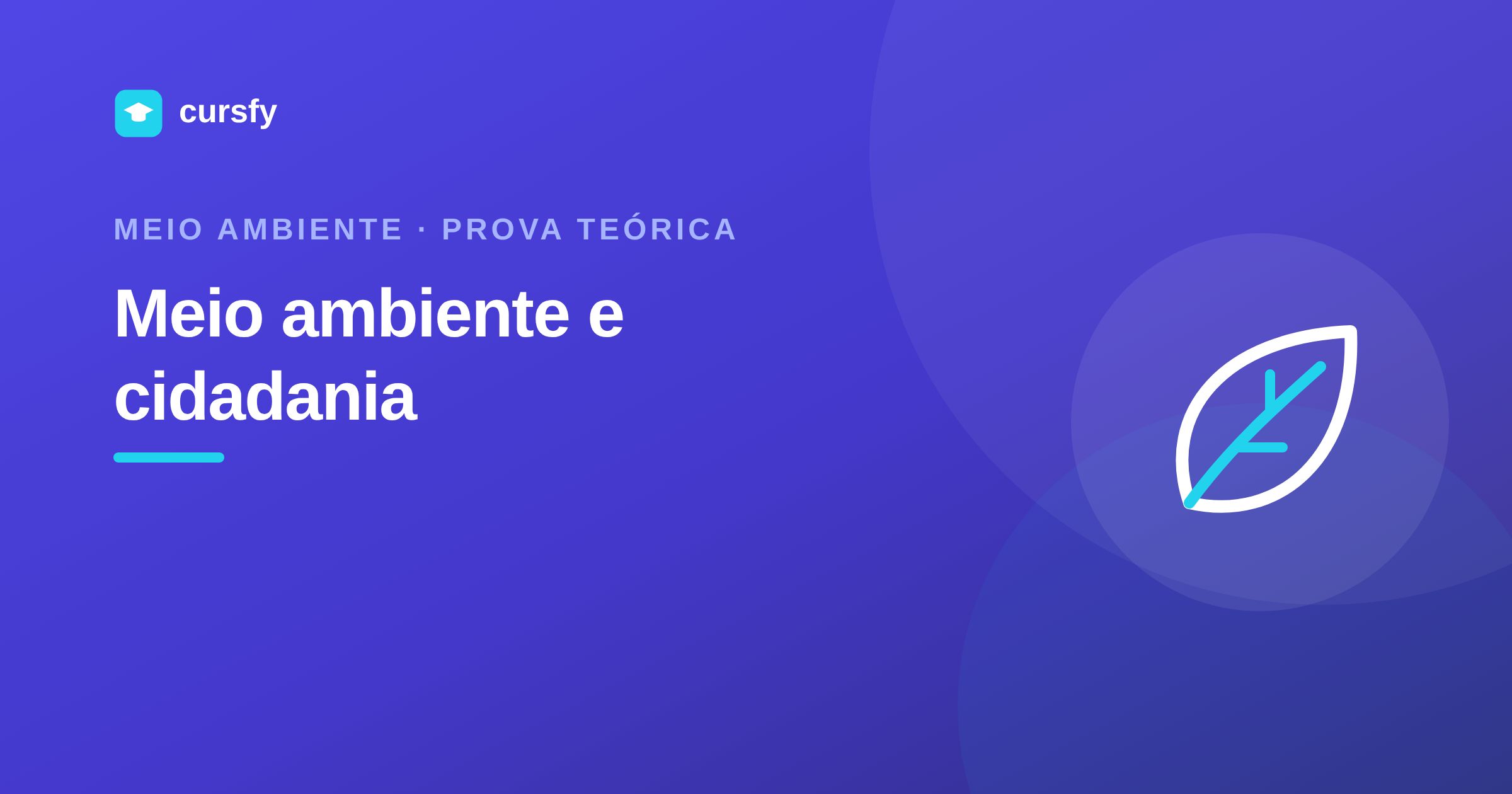 Ilustração do artigo Meio ambiente e cidadania na prova teórica da CNH, da Cursfy