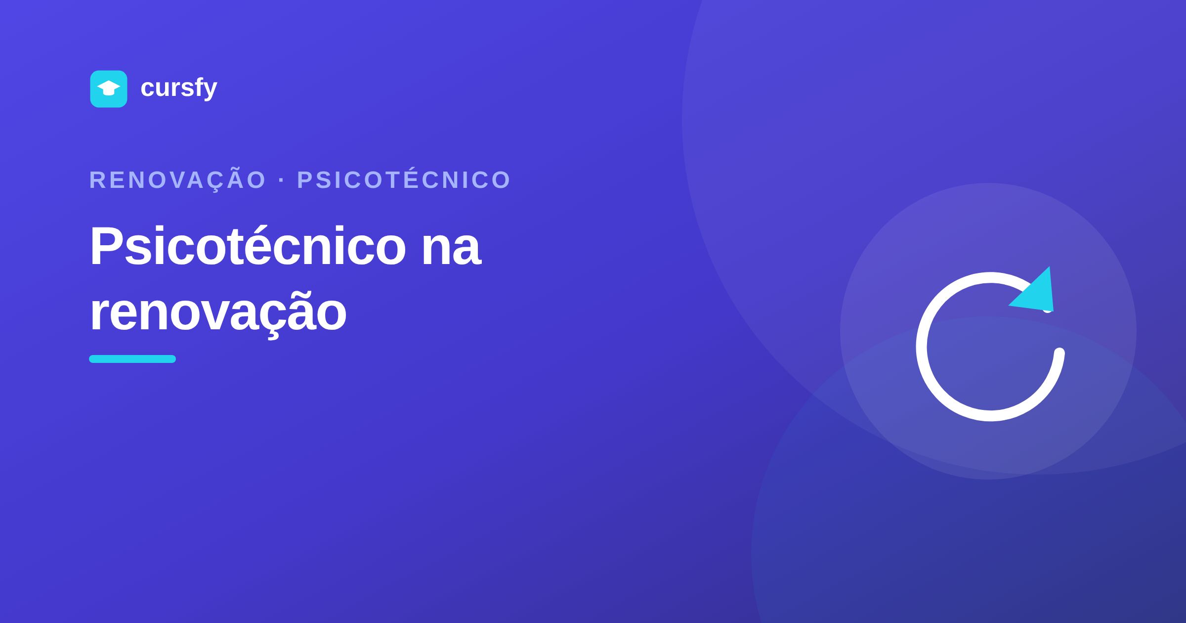Ilustração do artigo Psicotécnico na renovação da CNH, da Cursfy