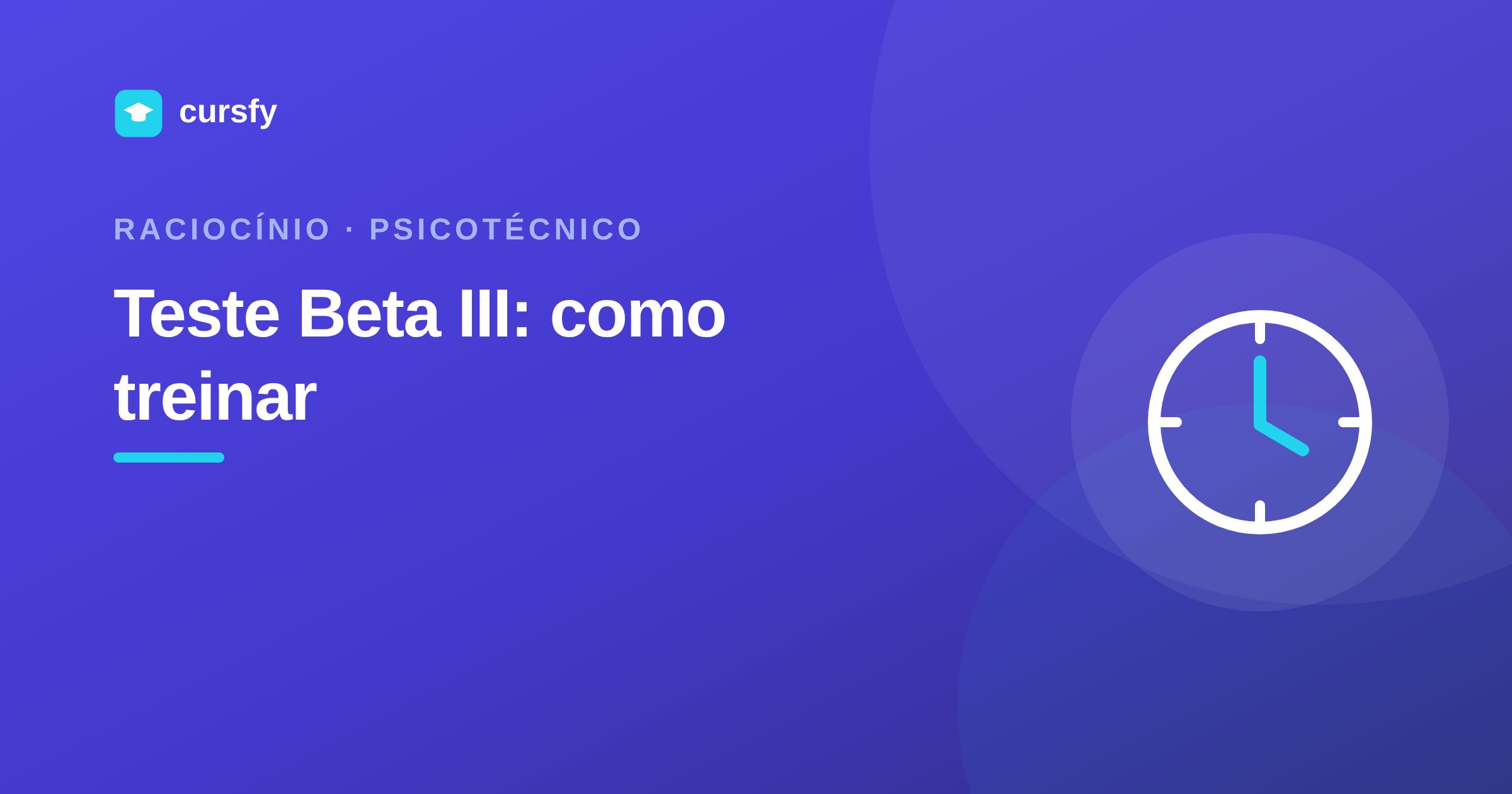 Ilustração do artigo Teste Beta III do psicotécnico, da Cursfy